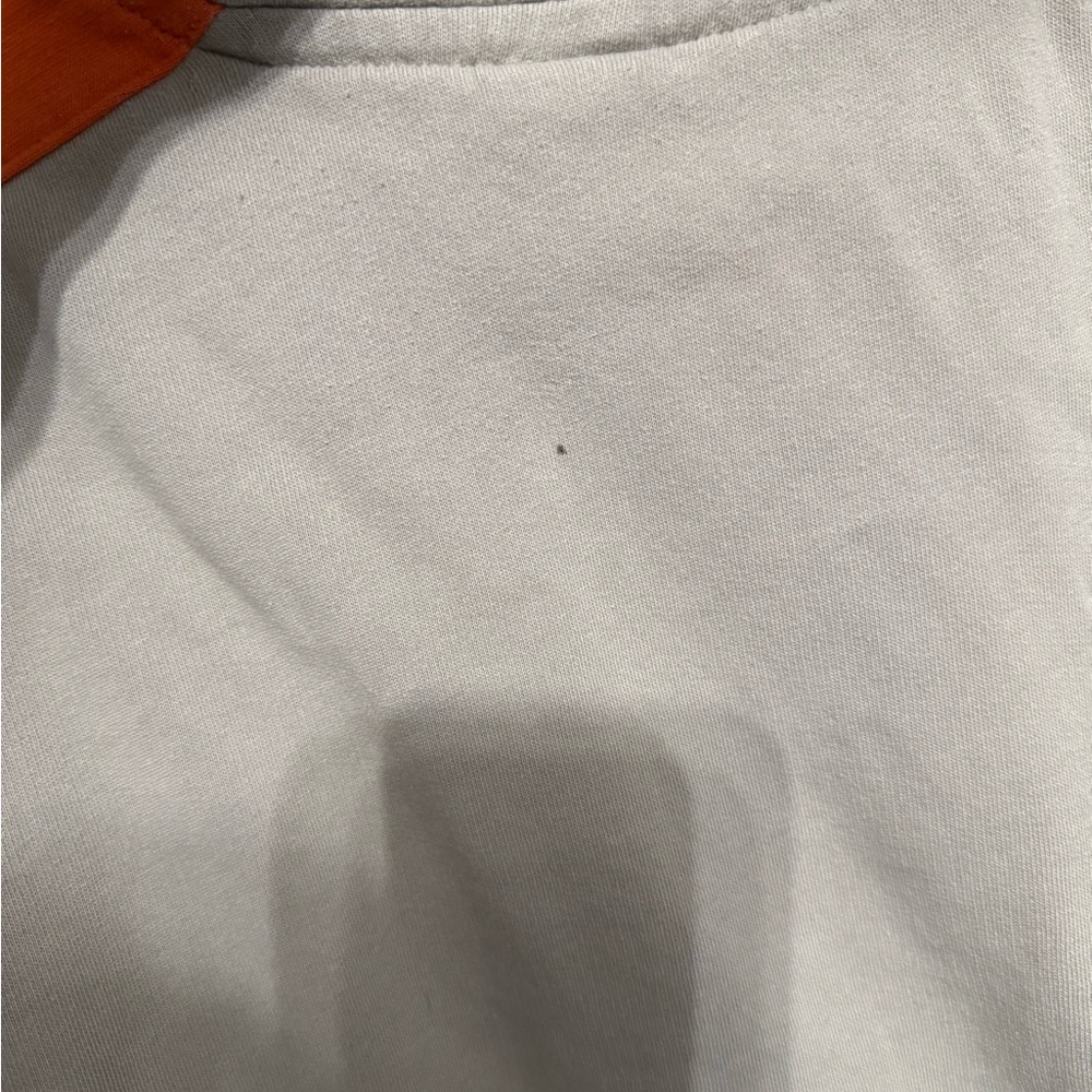 Nike Vintage Silver Tag Tan and Orange Pullover Hoodie - Picture 4 of 5